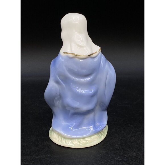 International Bazaar Pastel Nativity Mary Replacement Piece Vintage 5.5” - Picture 3 of 6
